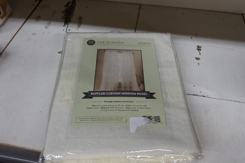 Curtain panel 60 w x 63 long