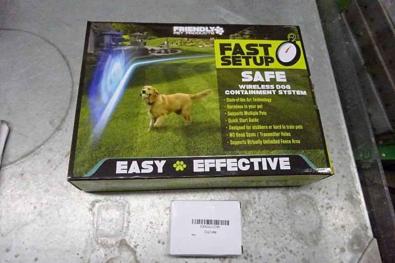 Underground fence system with extra collar