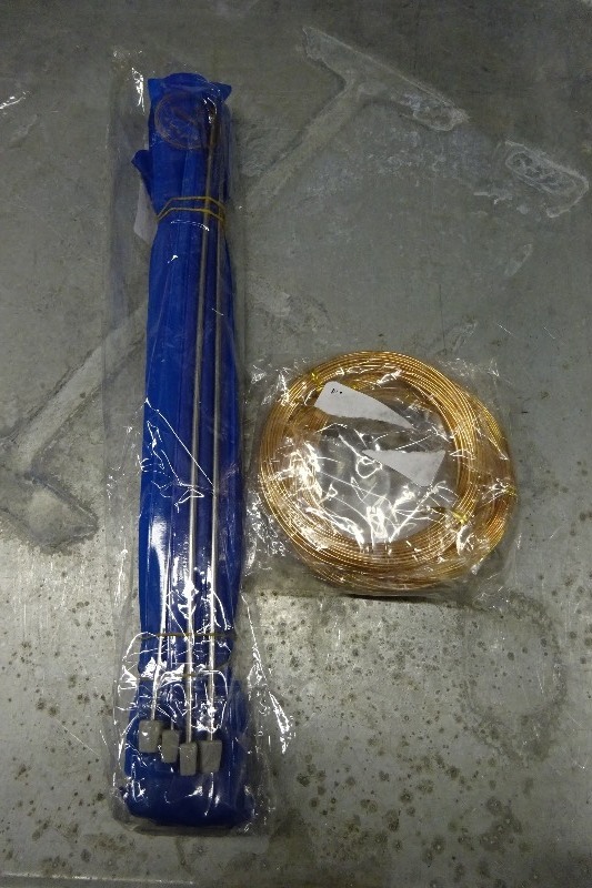 Training wire, knitting needles