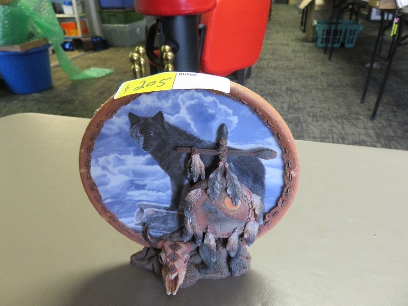 Collectible Wolf Decor