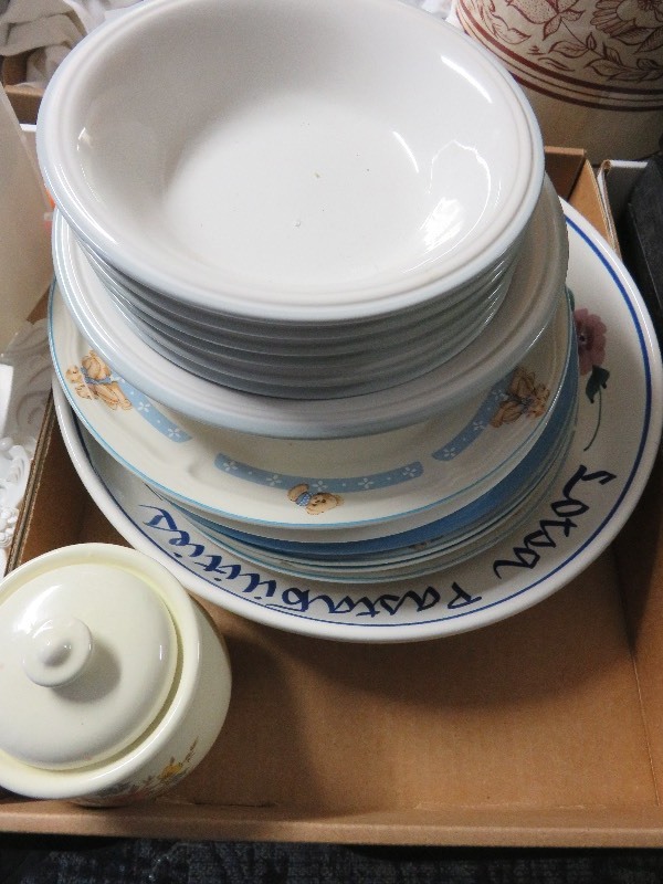 Mismatched Dishes
