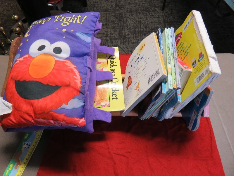 Book Rack with kids books
