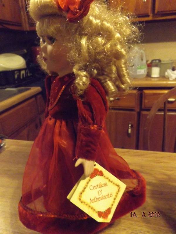 lot 88 image: Porcelain Doll