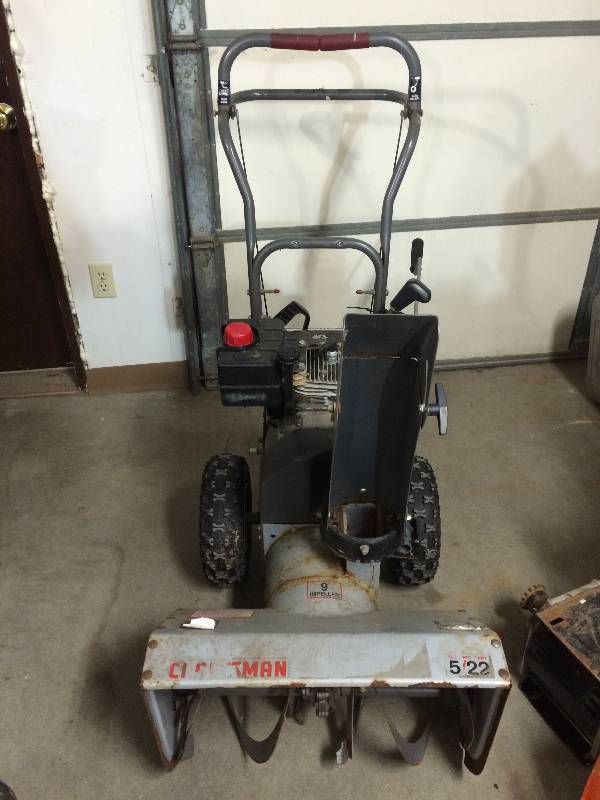Craftsman Snow Blower