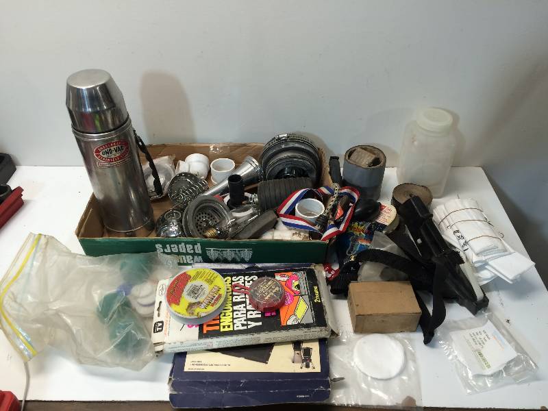 Thermos, Plumbing Items, Other Items