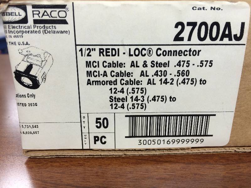 12 Redi-Loc Connector