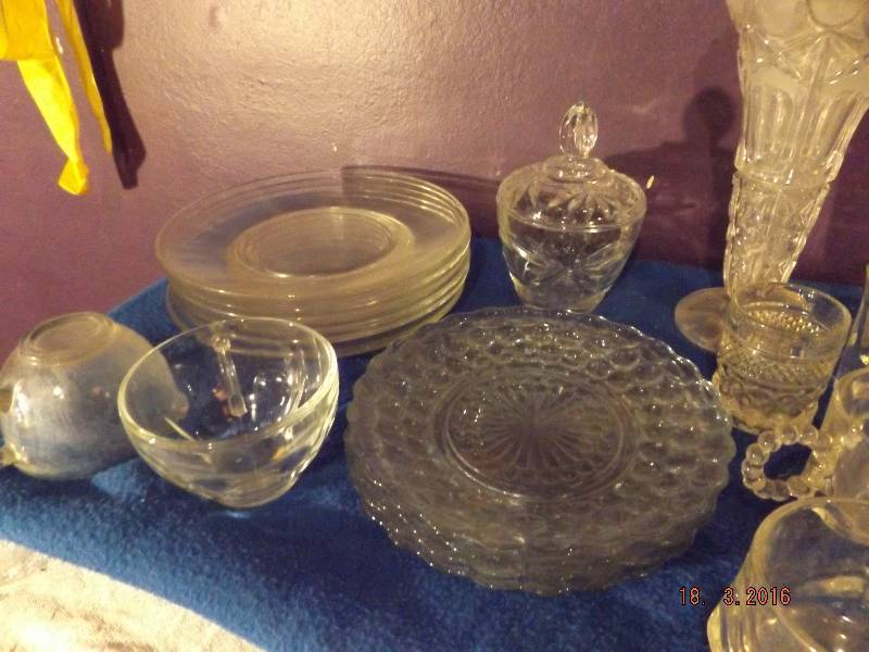 Large Lot of Misc Glassware