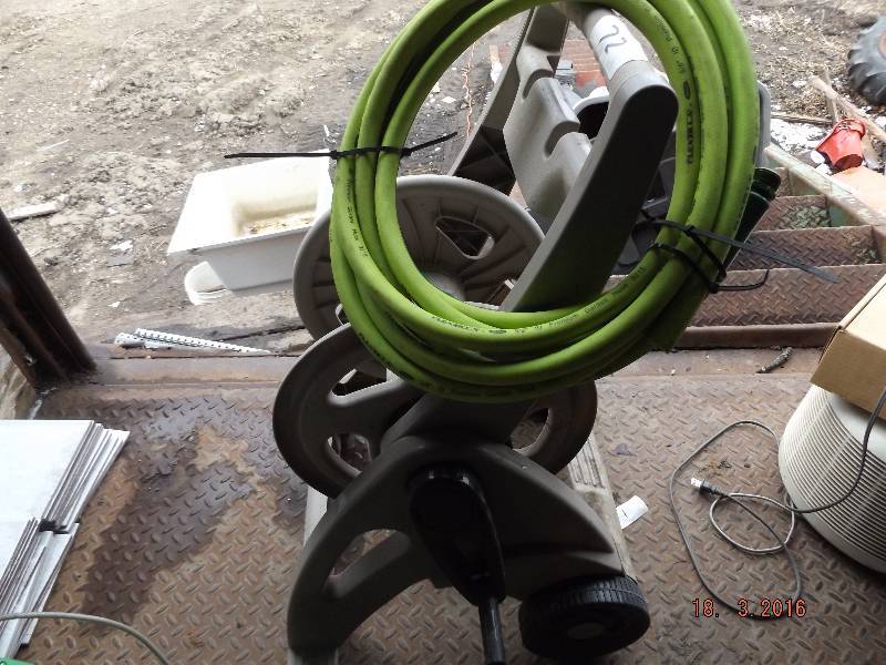 Hose Reel With Hose