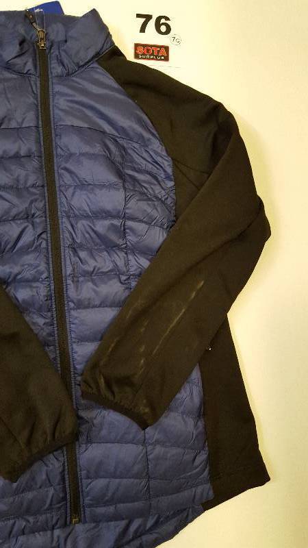 lot 76 image: LADIES WEATHER PROOF 32 DEGREES JACKET BLUE LG