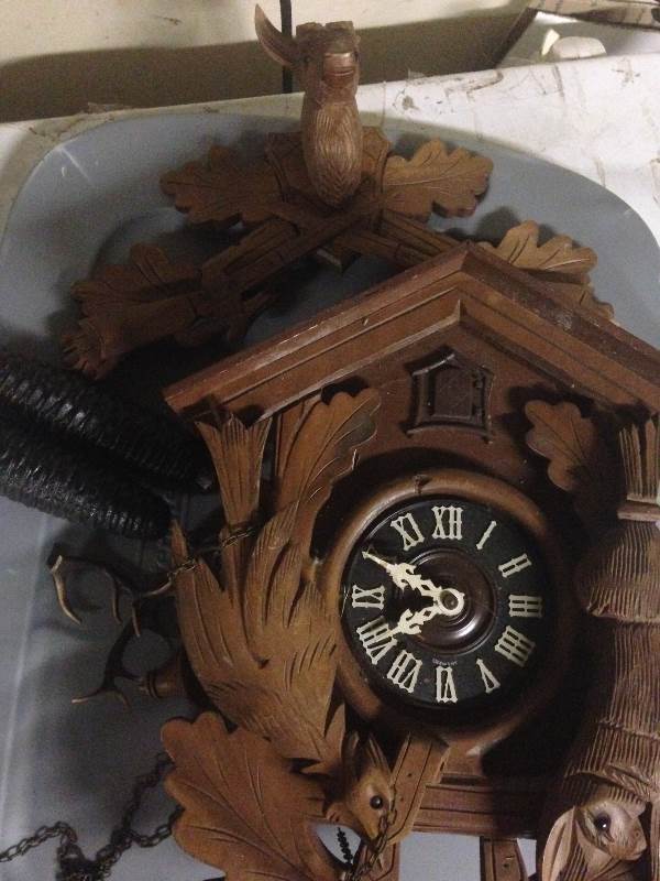 hunting coo-coo clock deer hunting