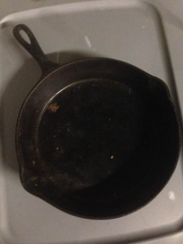 cast iron skillet