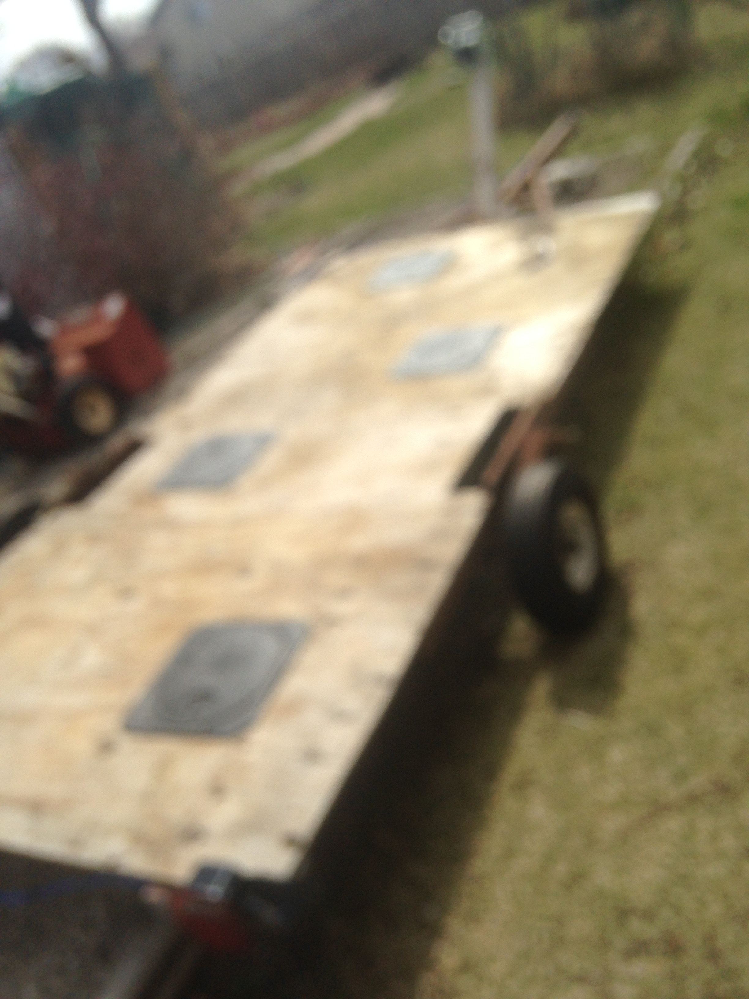 ice fishing trailer project