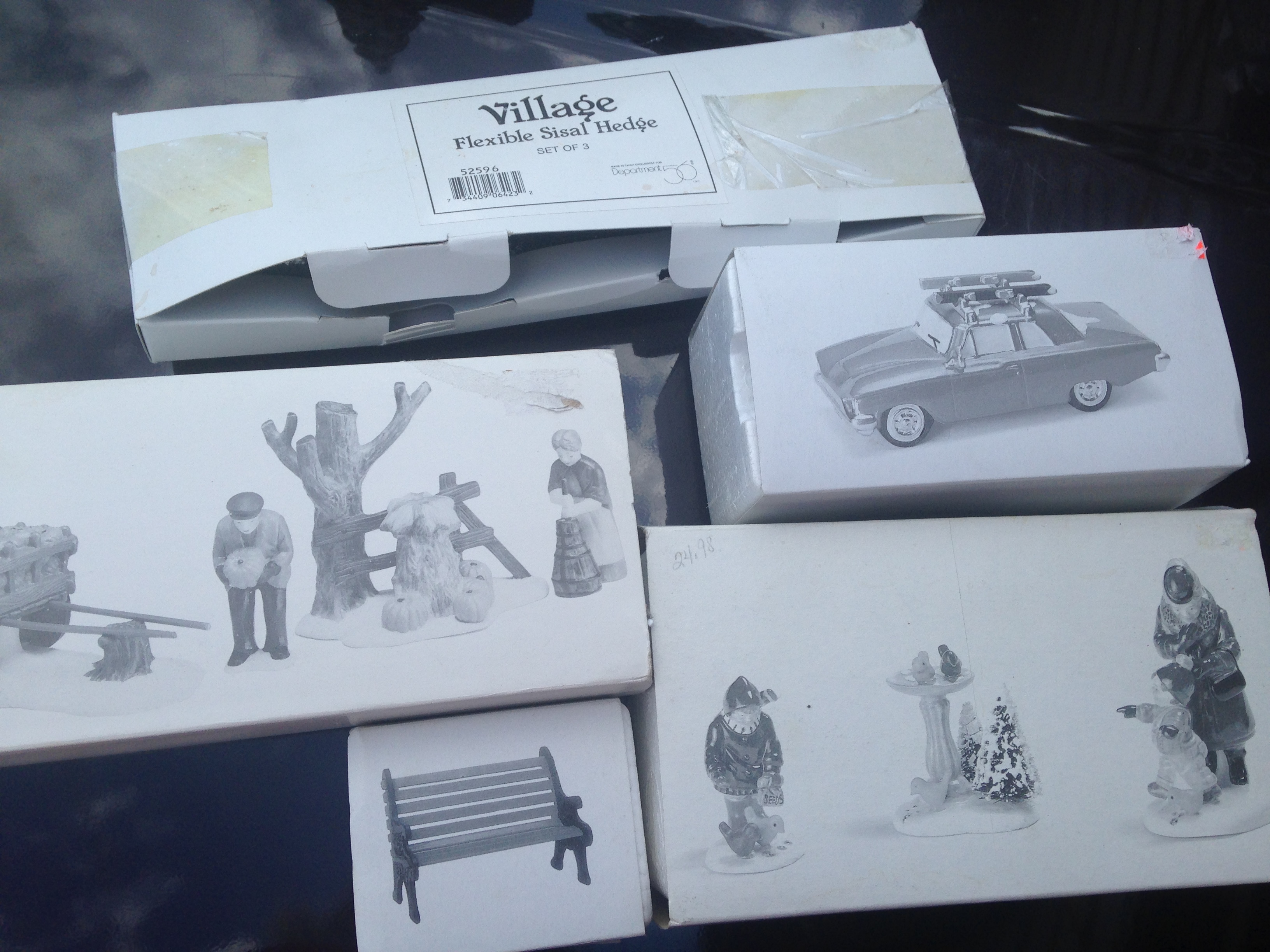 dept 56 accs figurines lot