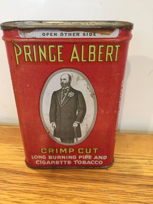Prince Albert Cigarette Tin