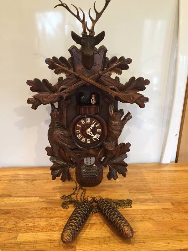 German Black Forest Cockoo Clock