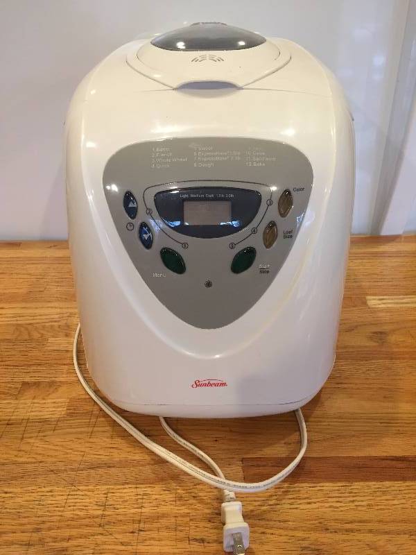 Sunbeam Bread Machine
