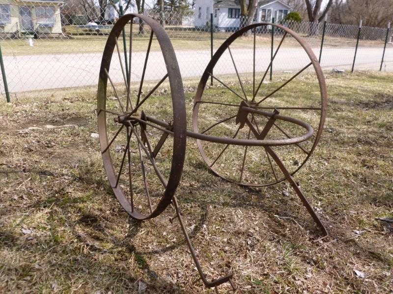 Antique Steel Wheels
