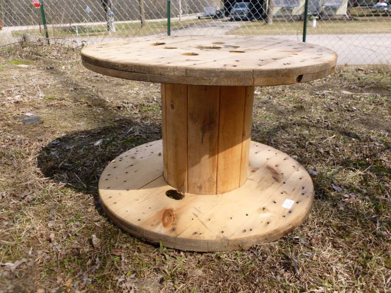 Wooden Cable Spool