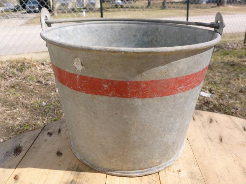 Vintage Milk Bucket