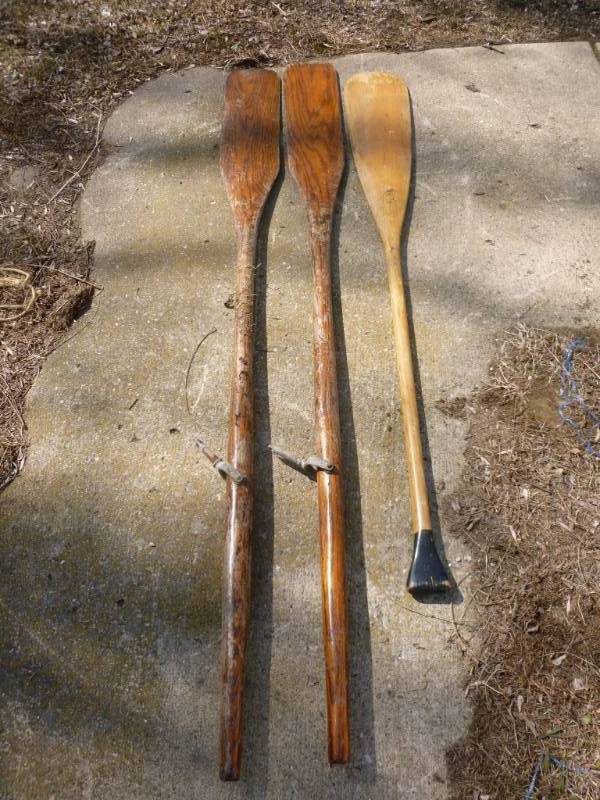 Wooden Boat Oars