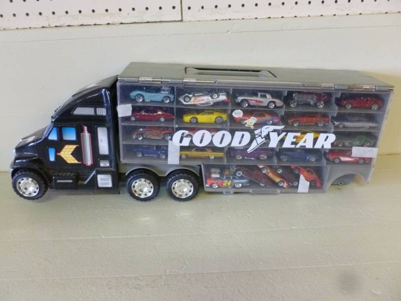 Hot Wheel Car Carrier Truck