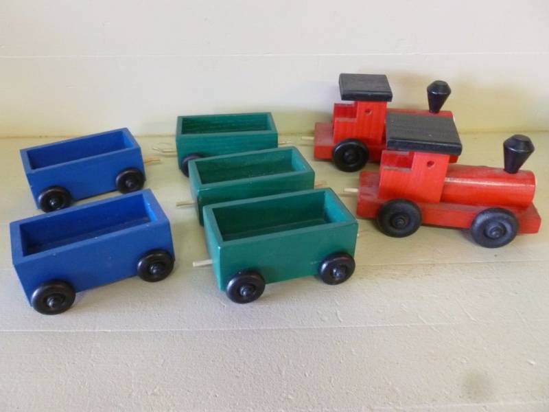 Custom Made Wooden Train
