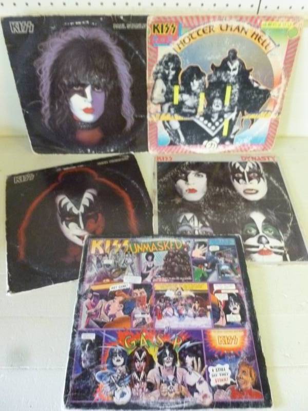 Collectible Kiss Record Albums