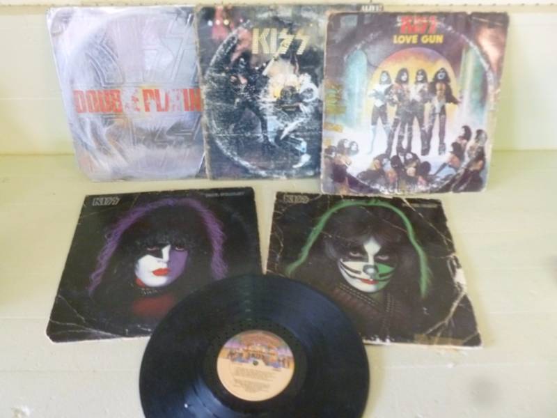 Collectible Kiss Record Albums