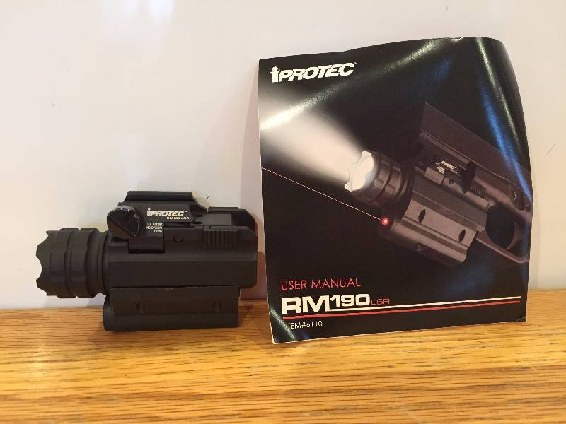 lot 51 image: iProtec - Rail Mounted (LED Light and Laser)