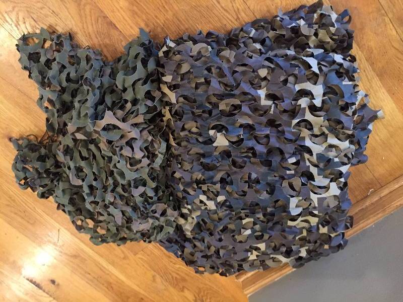 lot 62 image: Camo Netting - 9 10 x 7 10