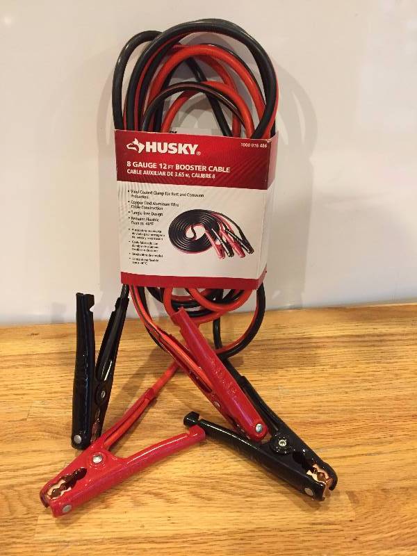 lot 81 image: Husky -  12ft Jumper Cables