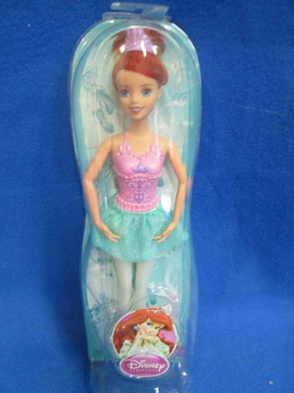 barbie ariel princess ballerina new...