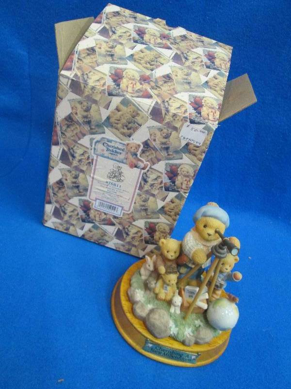 cherised teddies scout bear...