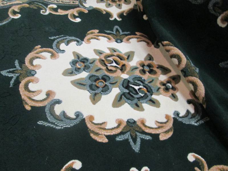 Oval area rug in excellent conditio...