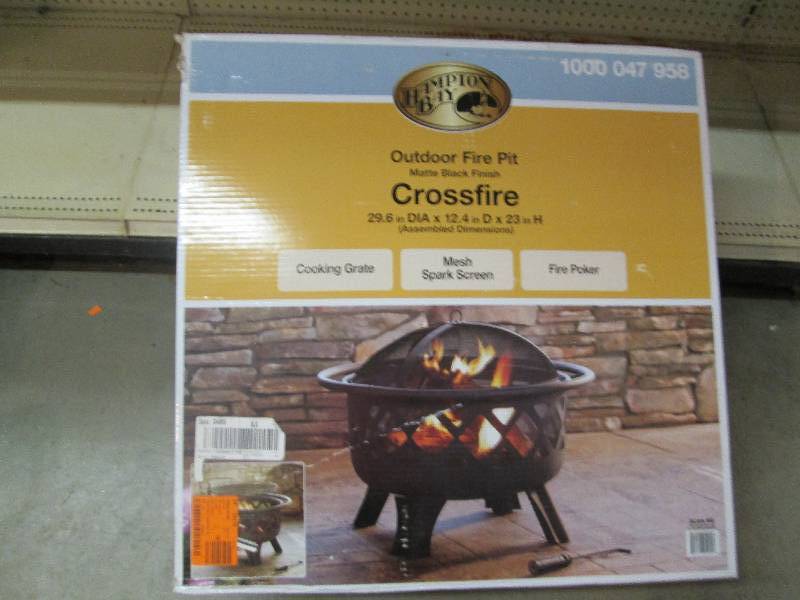 Hampton Bay Crossfire outdoor fire ...
