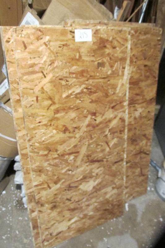 10 sheets OSB board, 2 x 4 feet, 1...