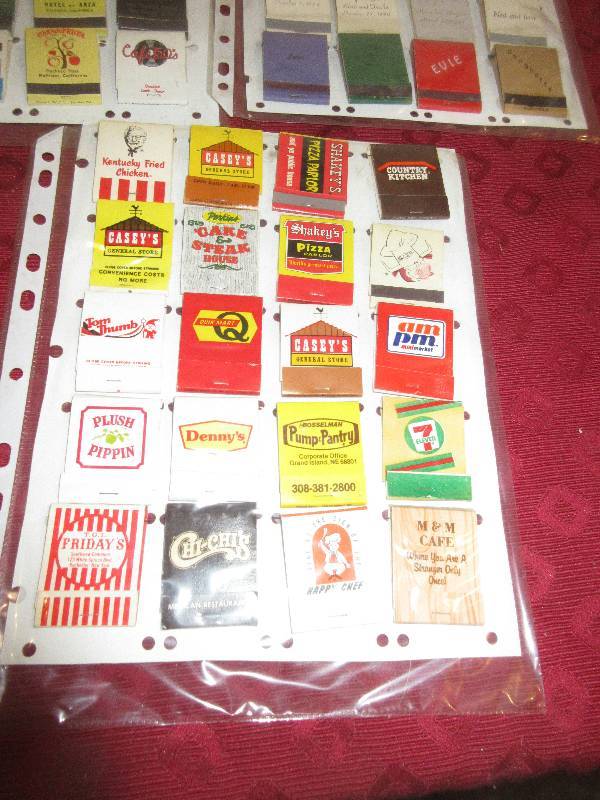 COLLECTIBLE MATCH BOOKS