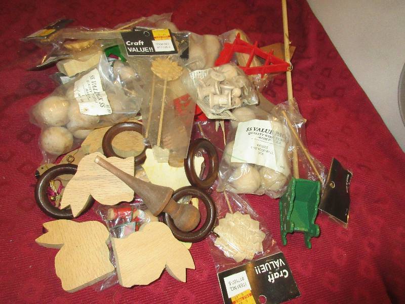 WOODEN CRAFTING SUPPLIES