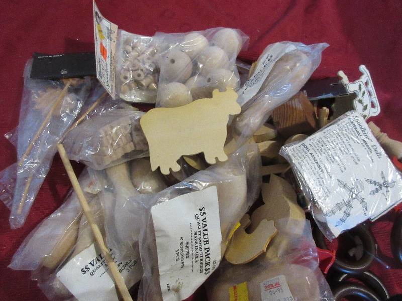 WOOD CRAFTING SUPPLIES