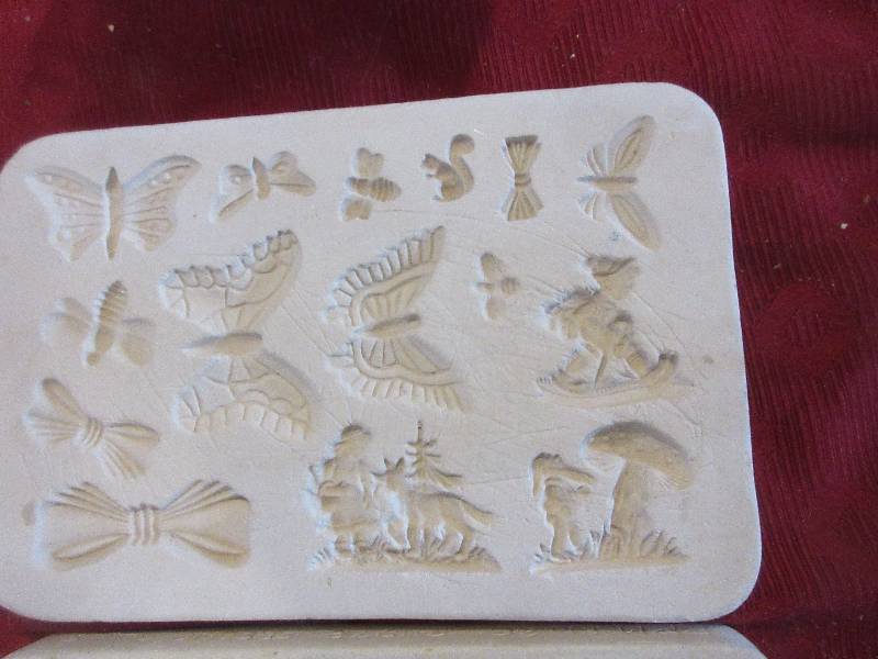 3 CLAY MOLDS