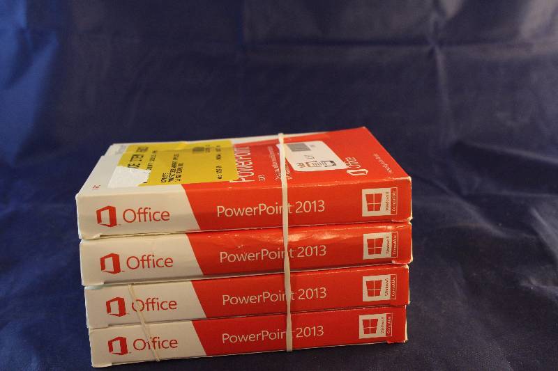 Microsoft Office Powerpoint 2013 - 4 Units - Retail Value $439.96