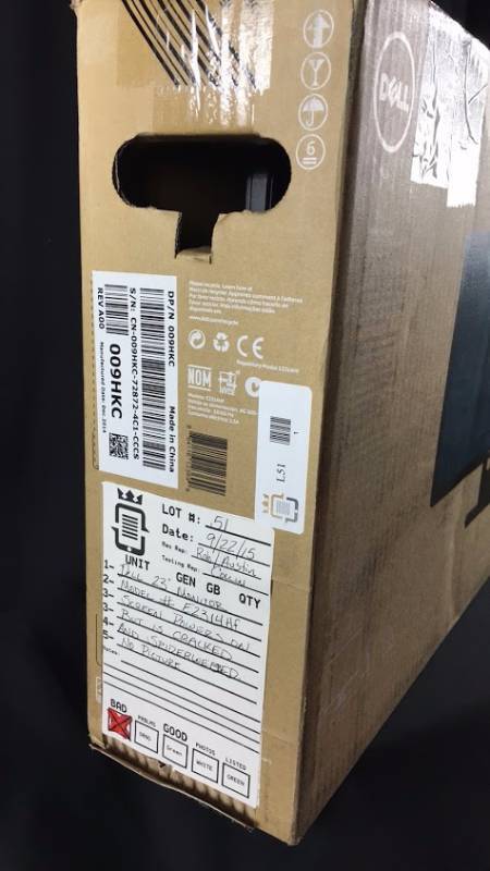 Dell Computer Monitor 24 Est. Retail Value $85