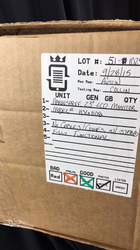 Handspree 23 LCD Monitor Est. Retail Value $75