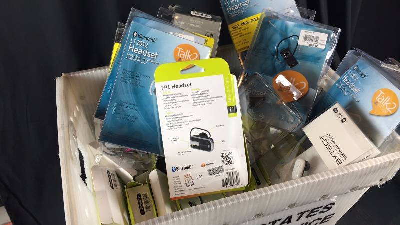 Lot of 30 Misc headphones Wired and Wireless Retail Value $300