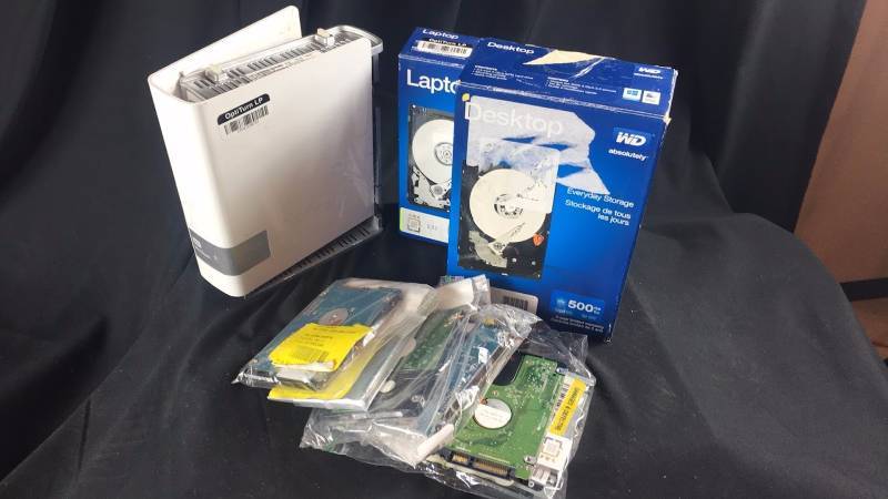 Lot of 37 Miscellaneous Computer Hard Drives Est. Retail Value $800