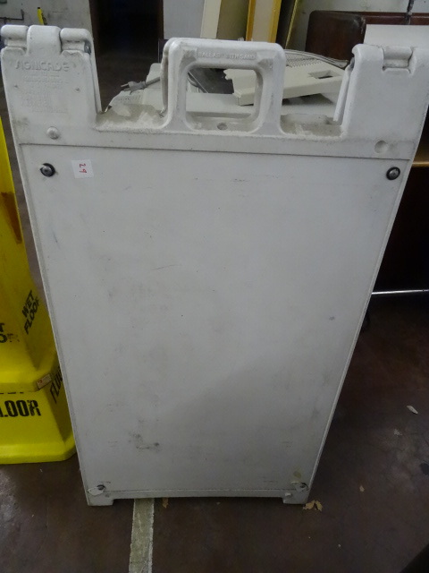lot 29 image: A Frame Side Walk Sign