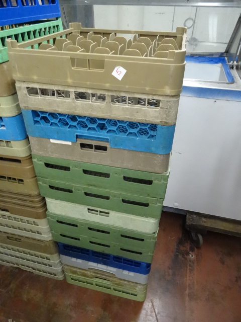 lot 42 image: 13 Dish Washer Racks