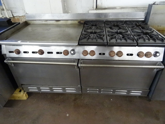 lot 59 image: Double Oven with Griddle