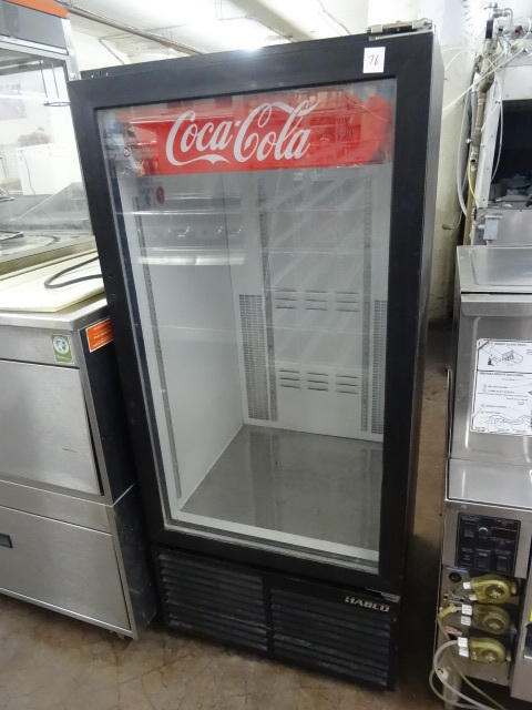 lot 76 image: Habco Glass Door Refrigerator