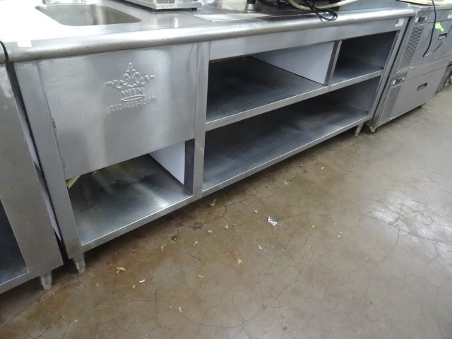 lot 81 image: Waitress Station Stainless 1 Sink